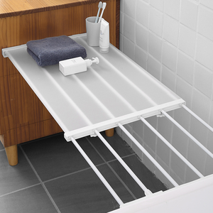 Organisateur <span class=keywords><strong>de</strong></span> placard <span class=keywords><strong>extensible</strong></span> étagère <span class=keywords><strong>de</strong></span> rangement réglable sous l'évier sous le bassin armoire cintre à vêtements - Product Image 5