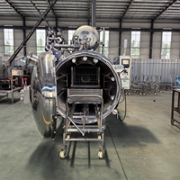 Nouvelle machine de stérilisation par autoclave pour sardines en conserve, autoclave à pression en acier inoxydable, haute productivité, certifiée CE