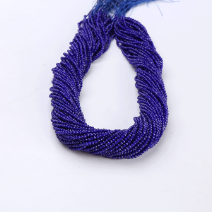 ลูกปัดพลอยธรรมชาติ ทรงบริลเลียนต์คัท 2525 ทับทิมแบบหลวมสำหรับทำเครื่องประดับ มีสีให้เลือก แดง เหลือง เขียว น้ำเงิน ชมพู โรส ขนาด 1.5 มม. - Product Image 3