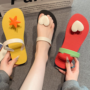 Sandali infradito aperti 2026, nuovo stile estivo, resistenti all'usura, da spiaggia, da donna, antiscivolo, per esterni, scarpe da ragazza - Product Image 4