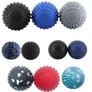 3pcs Therapy Massage Ball Set For Fitness Physical Therapy And Muscle Relief