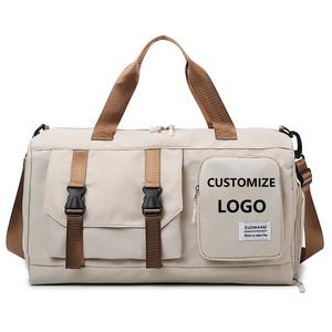 New Style Outdoor Sports Fitness Bag Handheld Luggage Bag Lightweight Dry <b>Wet</b> Separation Leisure Travel Bag - Product Image 1