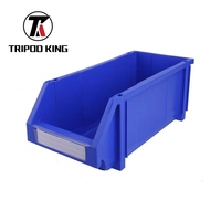 Contenedor de Almacenamiento Industrial Resistente, Apilable, Antiestático, ESD Seguro, Ahorra Espacio, Duradero, para Logística y Circulación de Mercancías