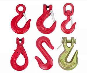 工業用プレーン仕上げ合金鋼コンテナ吊り上げ用スリングクレーンフック（ラッチロック付き） - Product Image 5