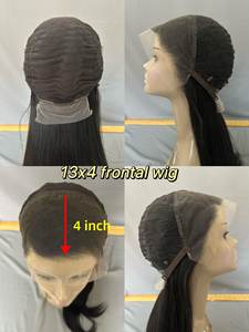Perruques Lace Front en Cheveux Humains Densité 250% 13x4 Transparentes de Haute Qualité Cheveux Vierges Naturels Perruques Lace de 40 42 44 50 Pouces - Product Image 6