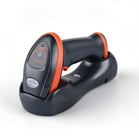 Scanner 2D sans fil portable avec support, système de reconnaissance d'image intelligent, scanner de codes-barres sans fil, scanner de paiement mobile