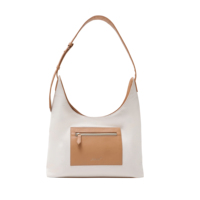 Sac fourre-tout de luxe avec fermeture éclair pour femmes impression numérique Vintage mode petit sac fourre-tout en toile à poignée supérieure avec poignée en cuir