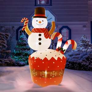 Blow up 1.5m Christmas Inflatable Yard Art Decoration Holiday Home Inflatable Decorations Inflatable Decoration Blow - Product Image 2
