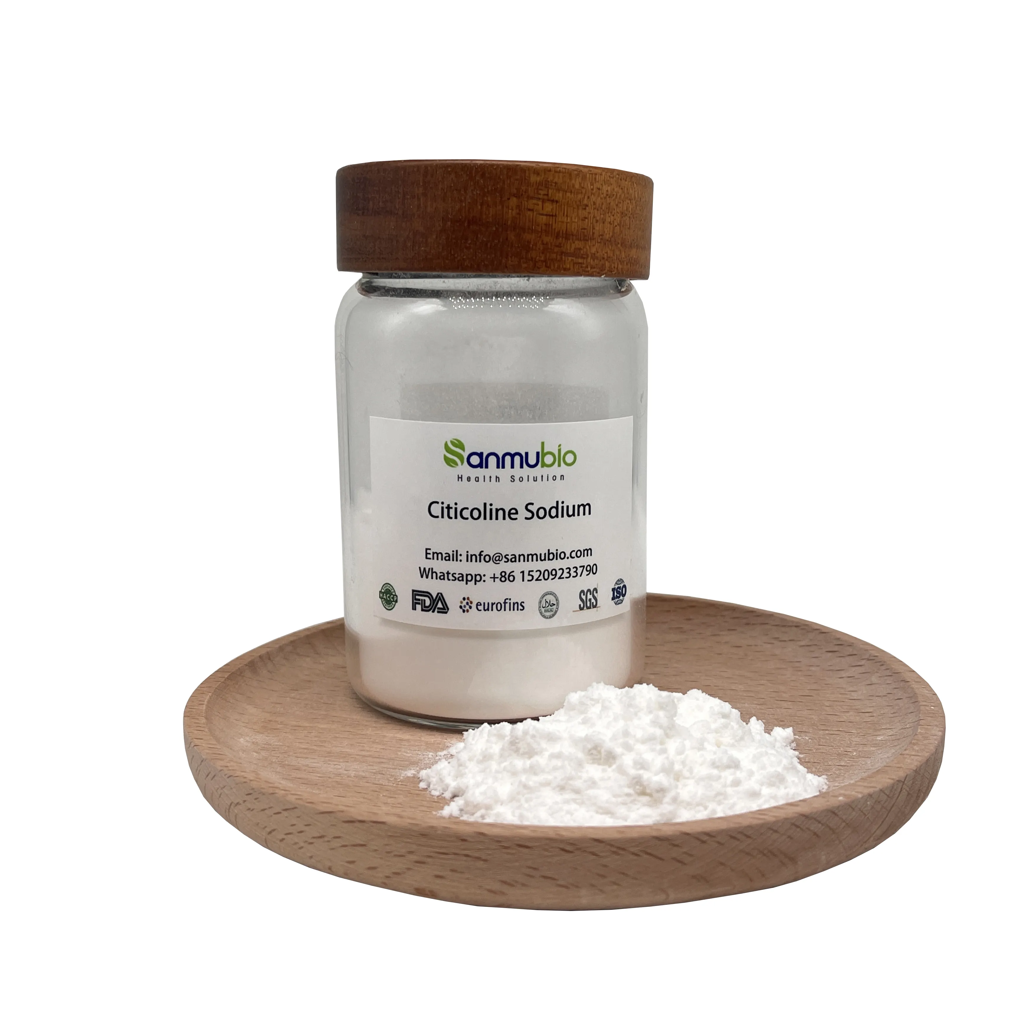 Bột Citicoline CDP Choline bột CAS 33818 99% bột Natri Citicoline tinh khiết