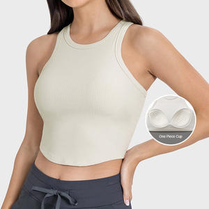 DSS082 <span class=keywords><strong>Chaleco</strong></span> Deportivo Ligero sin mangas de secado rápido para <span class=keywords><strong>mujer</strong></span> con almohadilla en el pecho y espalda transpirable Nuevo diseño - Product Image 5