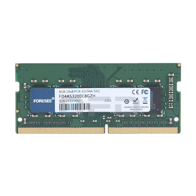 FD4AS3200C8GZH Laptop Memory 8GB SO-DIMM DDR4 3200Mhz 8G Memory Module RAM Memory for Laptop Notebook Micro Server