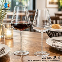 Samyo 1000ml – Verres à vin extra larges en cristal de luxe avec logo personnalisé, directement de l'usine, pour hôtels et bars
