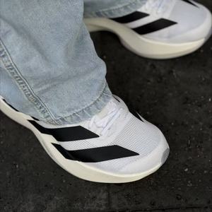 Scarpe da Corsa <span class=keywords><strong>Evo</strong></span> da Uomo, Sneakers Traspiranti con Chiusura a Lacci, Stile Sportivo e da Passeggio, Tomaia in Tessuto Metallizzato Argento - Product Image 4
