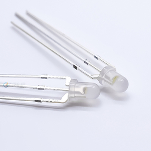 Đi-ốt <span class=keywords><strong>Led</strong></span> Cực Âm Cực Âm Hai Màu Đỏ Và Xanh Lá Phẳng Khuếch Tán 3Mm - Product Image 2