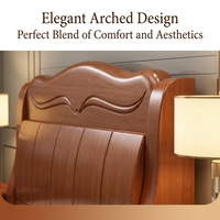 Vente directe usine – Lit de rangement en chêne massif couleur bois naturel, design moderne, durable, taille double, écologique, qualité FAS, trois couches