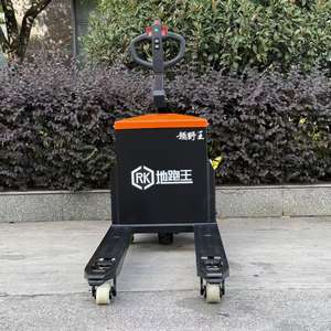 Fußpedal-Voll-Elektro-Hubwagen Stehend Angepasstes Frachtausrüstung für Innen- und Außenbereich Lagerhaus-Warentransporter - Product Image 6