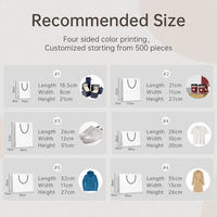 Sacs shopping en papier personnalisés avec logo pour les marques de vêtements, sacs en papier de luxe, sacs cadeaux pour la vente au détail, emballages pour bijoux
