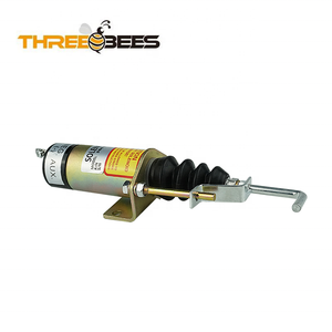 12V/24V Diesel Motor Brandstof Uitschakeling <span class=keywords><strong>Solenoid</strong></span> Push Pull 36607198 36607197 12V Magneetventiel 24V 366-07197 366-07198 Stopmagneet - Product Image 5