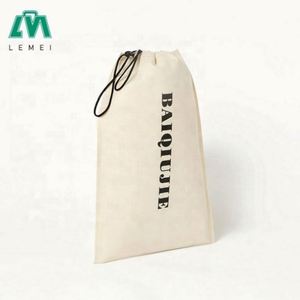 Custom Logo Printed Eco-Friendly Reusable PP Non-Woven Drawstring <b>Bag</b> Ultrasonic Die Cut Promotional <b>Long</b> Handle Letter Design - Product Image 2
