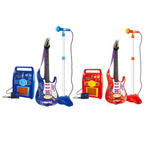 Giocattoli Musicali per Bambini: Chitarra Elettrica con Cassa Acustica e Microfono - Product Image 1