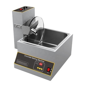 Machine à fondre le chocolat entièrement automatique, commerciale, compacte, à roue continue, pour la tempérage et la fusion du chocolat - Product Image 1