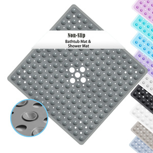 Vente en gros de tapis antidérapant inodore tapis de revêtement de baignoire antibactérien tapis à adhérence supplémentaire pour personnes âgées/enfants/bébé/utilisateurs handicapés/animaux de compagnie - Product Image 3