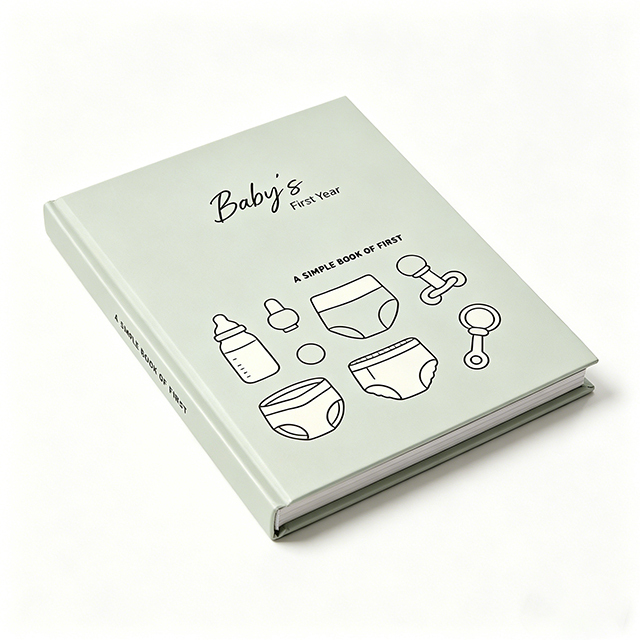 Custom Printing Baby Books Hardcover Spiral