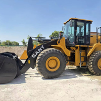 Loader Depan Sany L956h 5 Ton Berkualitas Tinggi dengan Mesin, Gearbox, Pompa Hidrolik - Harga Bagus