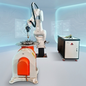 Fiber Laser Cladding Automatic Robotic Laser Surfacing Machine Low Heat Deformation for Mining <b>Rollers</b> Crusher Parts Repair Work - Product Image 2