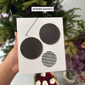 Aimant de réfrigérateur rotatif NFC en vinyle avec lumière LED, musique personnalisée, cadeau de Noël - Product Image 5