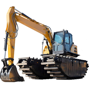 รถขุดสะเทินน้ำสะเทินบก XE160GS แรงกดติดพื้นต่ำพิเศษ เหมาะสำหรับพื้นที่เปียกชื้นและน้ำตื้นที่สุดที่สุด เช่น หนองน้ำและพื้นที่เปียกชุ่มน้ำ - Product Image 3