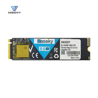 Vaseky PCIe 2242 2280 NVMe SSD M2 M.2 Dram Cache SSD 256GB 512GB 1TB 2TB Disque SSD interne pour ordinateur portable PC