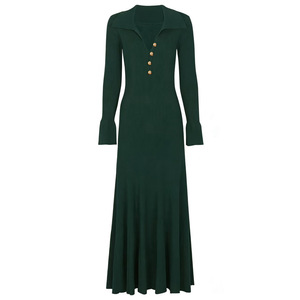 <span class=keywords><strong>Gonna</strong></span> Lunga Donna Stile Vintage Primavera Estate 2026 con Maniche <span class=keywords><strong>a</strong></span> <span class=keywords><strong>Campana</strong></span> in Maglia, Vestibilità Slim e Vita Impero, Eco-Friendly - Product Image 6