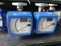 Rotamètre à tube métallique à large plage de mesure DN50 avec raccord fileté pour la surveillance du débit de gaz de chaudière