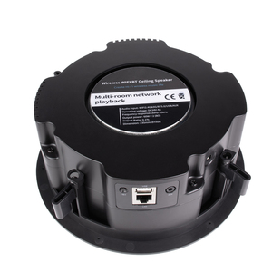 60W双通道智能有源吸顶扬声器双频WiFi 2.4G 5G BT5.4支持AirPlay DLNA多房间音频播放 - Product Image 6