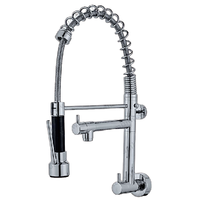 Robinet de cuisine moderne en laiton, 1 poignée, à poser sur comptoir, électroplaqué, avec filtre purificateur d'eau 2-en-1, robinet mélangeur pour eau potable