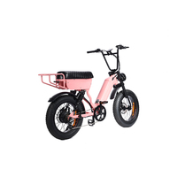 Vélo électrique en stock, vélo électrique de montagne Fatbike, UE, États-Unis, Australie, Royaume-Uni, pas cher, vélo électrique Fatbike 20 pouces à double suspension, vélo électrique d'usine