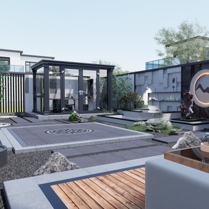 Structure extérieure multifonctionnelle en aluminium, conception <span class=keywords><strong>de</strong></span> pergola pour patio, pour les aménagements paysagers, les jardins et les terrasses commerciales - Product Image 4