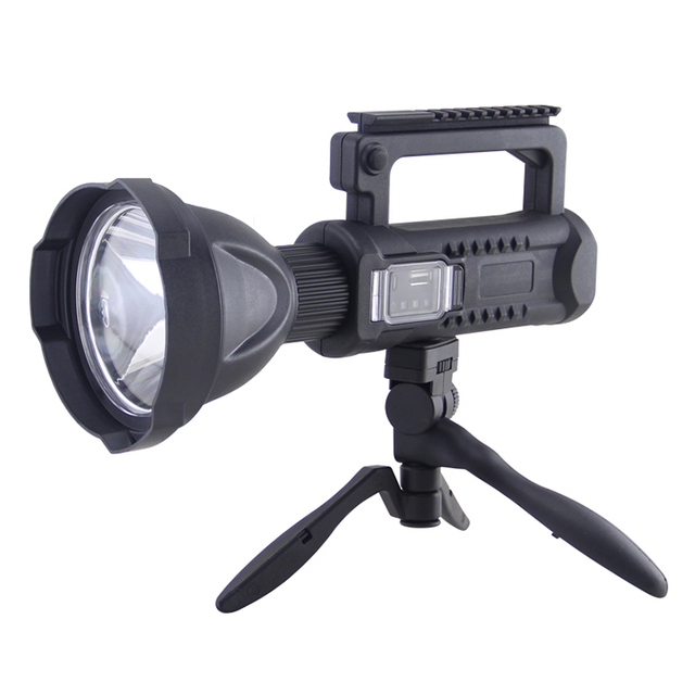 90000 Lumen LED Super Bright Searchlight Rechargeable Spotlight Flashlight for Emergency Outdoor Camping