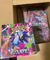 Jeu de société éducatif portable japonais PokeMoned M2 Inferno X Series, boîtes de renforcement imprimées en carton