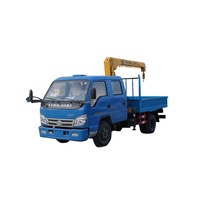 Camion grue mobile à flèche hydraulique Foton Forland de 2 tonnes