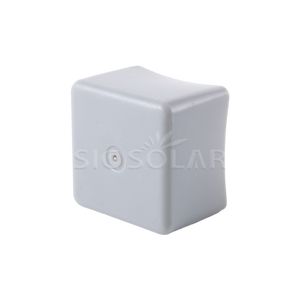 Accessoires pour système de support de panneaux solaires : Capuchons de protection en <span class=keywords><strong>plastique</strong></span> <span class=keywords><strong>40x40</strong></span> pour rails PV, embouts pour rails en aluminium - Product Image 6