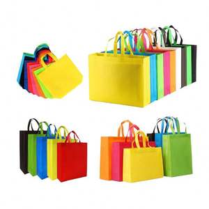 Bolsa de Compras Reutilizable Personalizada, Bolsa de Tela No Tejida Spunbond, Bolsa Ecológica Reciclada No Tejida con Logotipo - Product Image 3