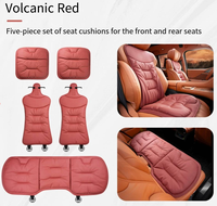 Housse de siège auto universelle en cuir Napa respirant de qualité supérieure, best-seller, avec coussin de siège auto