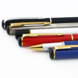 Stylo à bille Parker en métal noir de luxe, personnalisé, de haute qualité, avec logo, pour le bureau, nouveau design professionnel, échantillon gratuit - Product Image 3