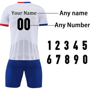 Ensemble de maillots de football personnalisables avec nom et numéro sublimés, respirant, unisexe, pour adultes et jeunes, tenue d'équipe - Product Image 3