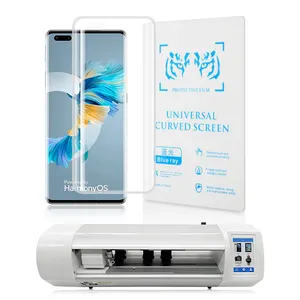 Popular Smart Hd Hydrogel Film For Iphone 13 14 15 Pro Max Mobile Phone Screen Back Cover Protective Film Cutting Machine