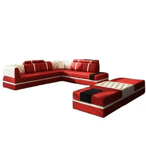 Online Sale Modern U Shaped I Shaped Furniture Sofa Set American Style Sofa Made In China