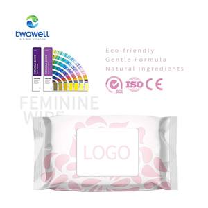 Vente en gros de lingettes écologiques Lingettes d'hygiène féminine avec logos personnalisés - Product Image 1