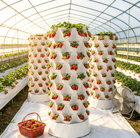 Système hydroponique vertical Tower Garden Tower pour la culture de légumes